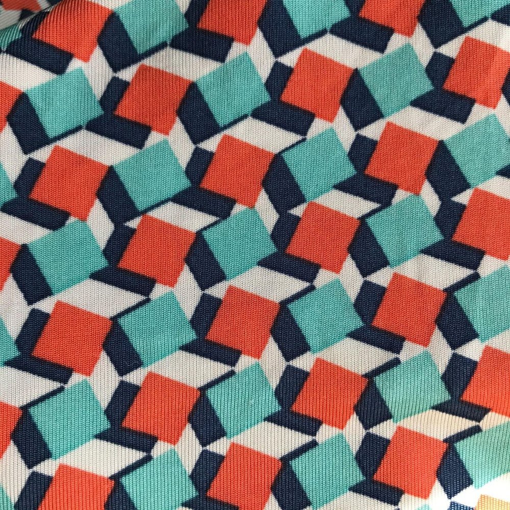 Leota Maternity Dress Geometric Print Large - Picture 6 of 9